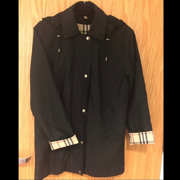 Burberry London hooded parka